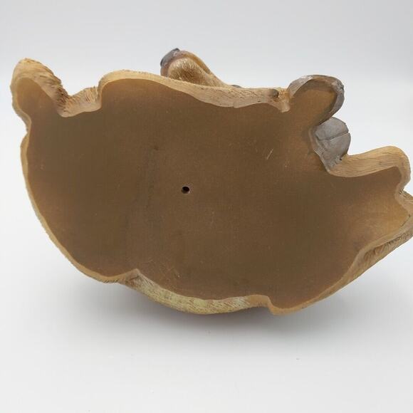 Deer Figurine‎ Christmas Santa Hat Fawn Spotted Kirkland - Picture 4 of 5